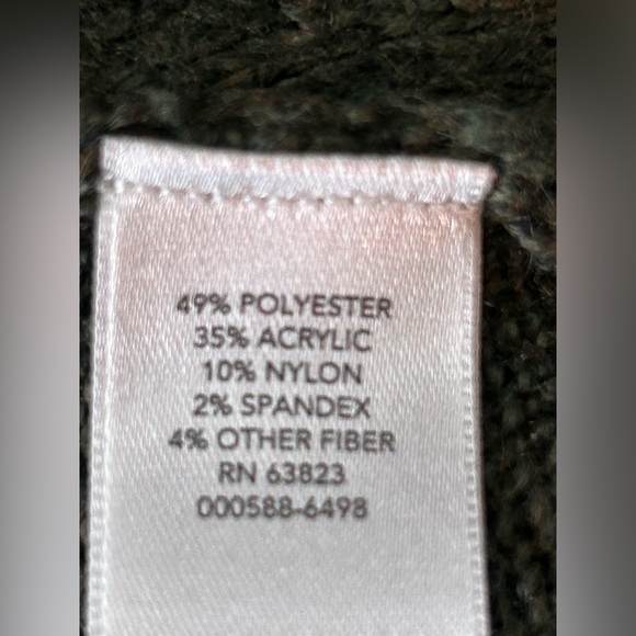 Amazing Hunter Green Cardigan - Picture 5 of 6